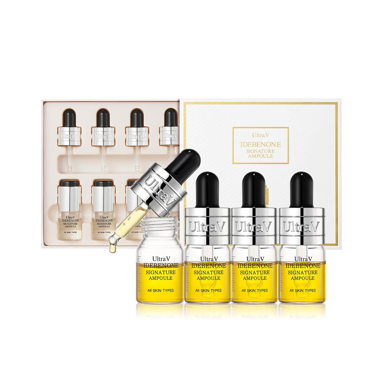 Ultra V IDEBENONE美容液 5本セット Ultra V IDEBENONE美容液 5本セット