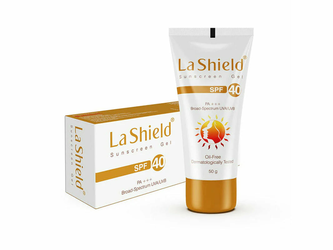 LA SHIELD SUNSCREEN GEL SPF40 P+++ 50g