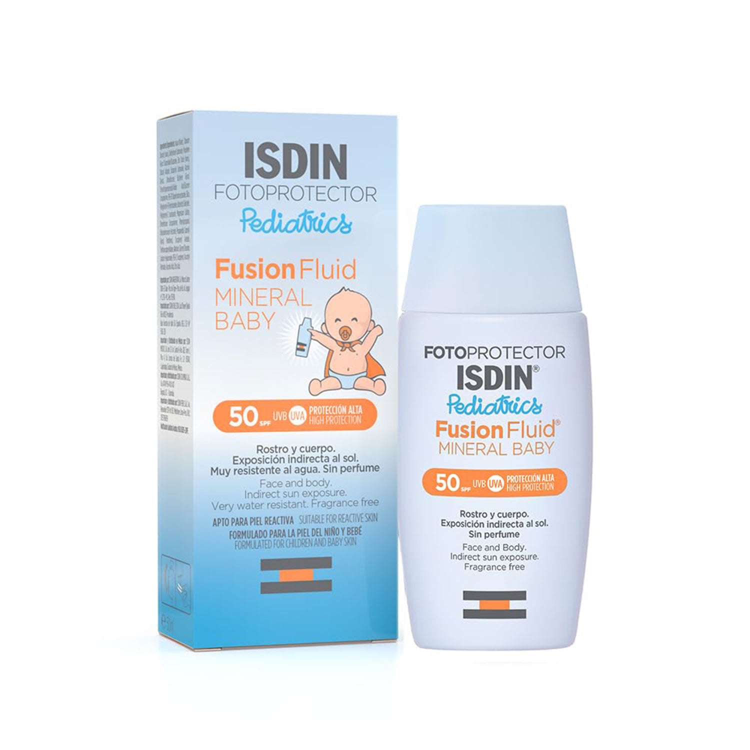 Fotoprotector ISDIN Fusion Water Pediatrics SPF50+ 50ml