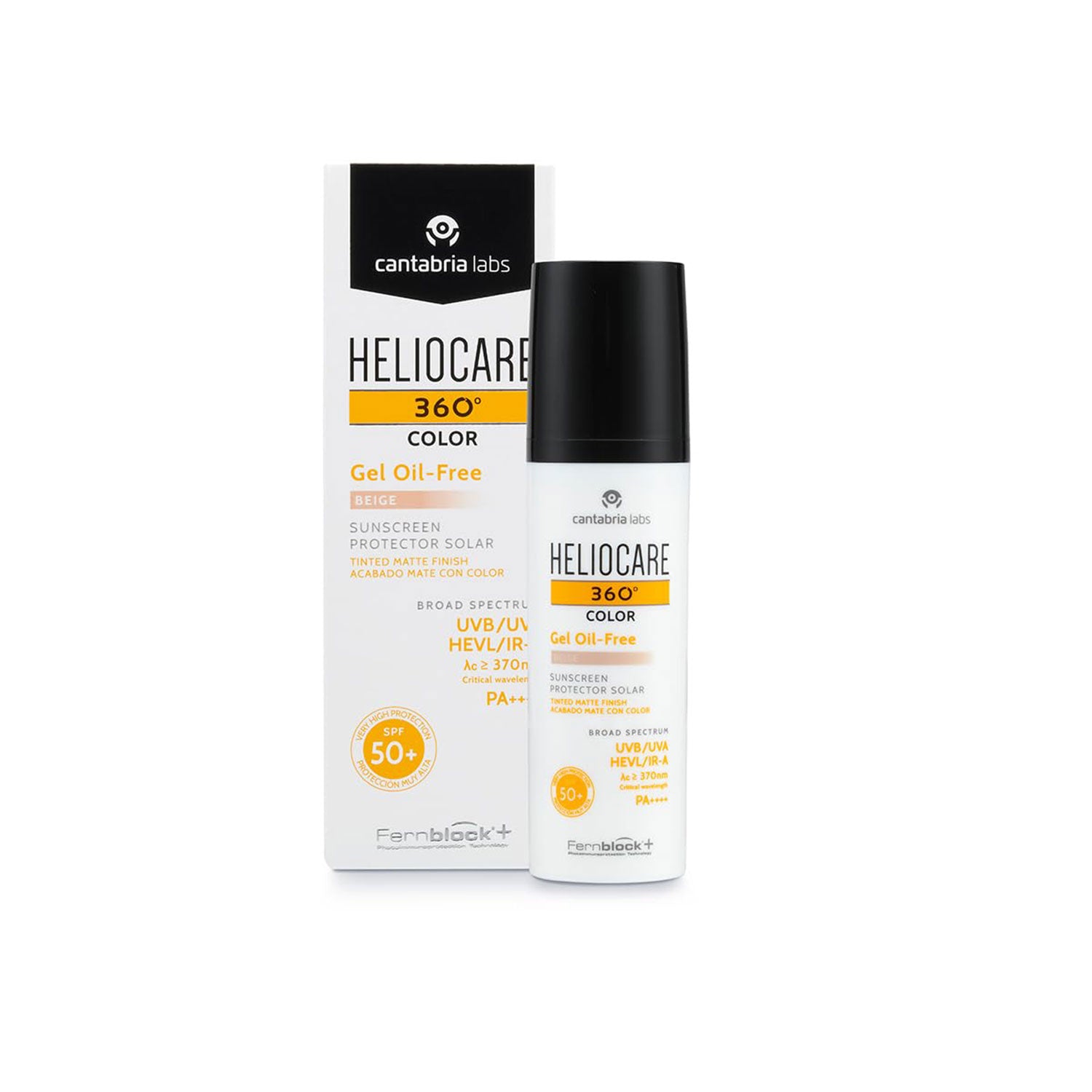 Heliocare 360 Color Gel Oil-Free SPF50 Beige 50ml