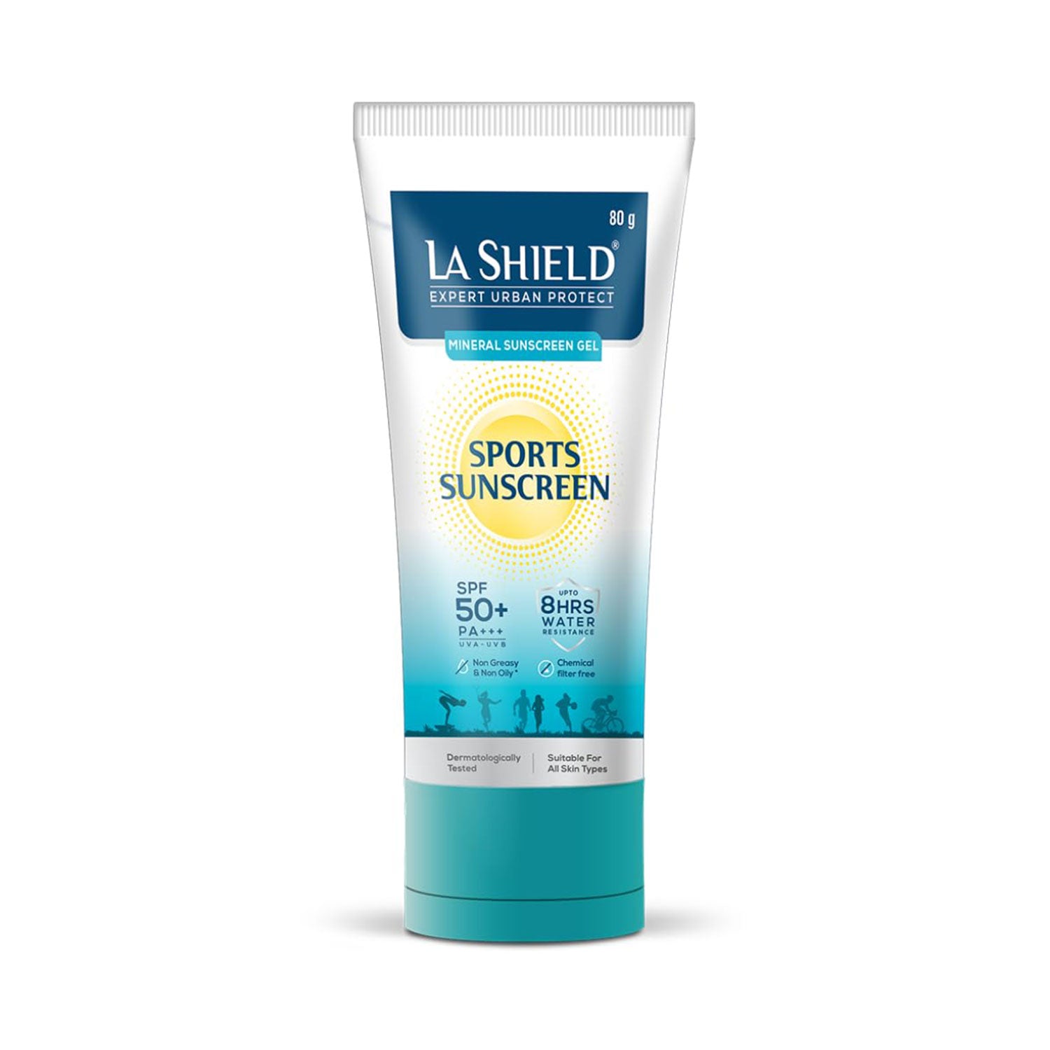 La Shield Mineral Sports Sunscreen SPF50+ Gel 80g