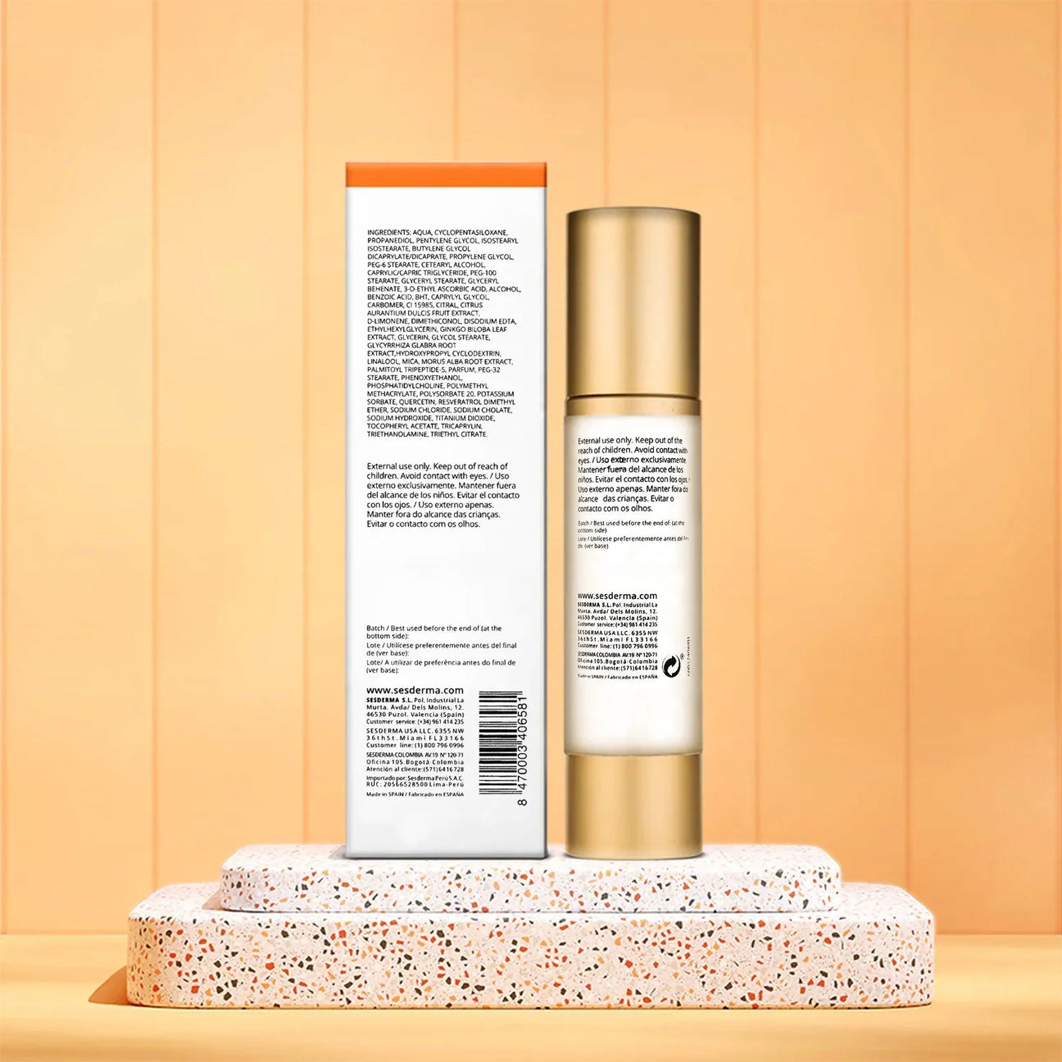 SESDERMA C VIT RADIANCE GLOWING FLUID 50ML