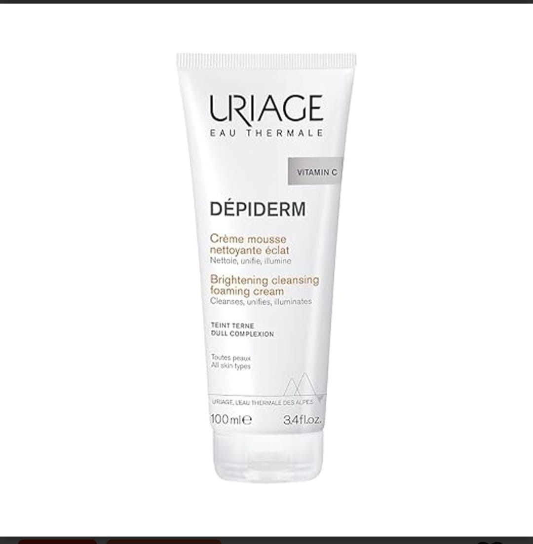 URIAGE DEPIDERM BRIGHTENING CLEANSING FOAMING CREAM 100ML